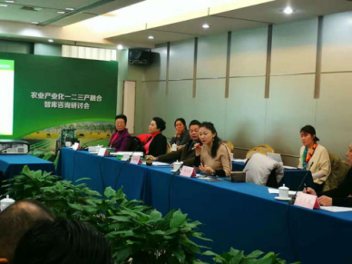 新葡萄8883官网AMG（831999）总裁王元圆应邀加入“2017年度绿色智库咨询会”