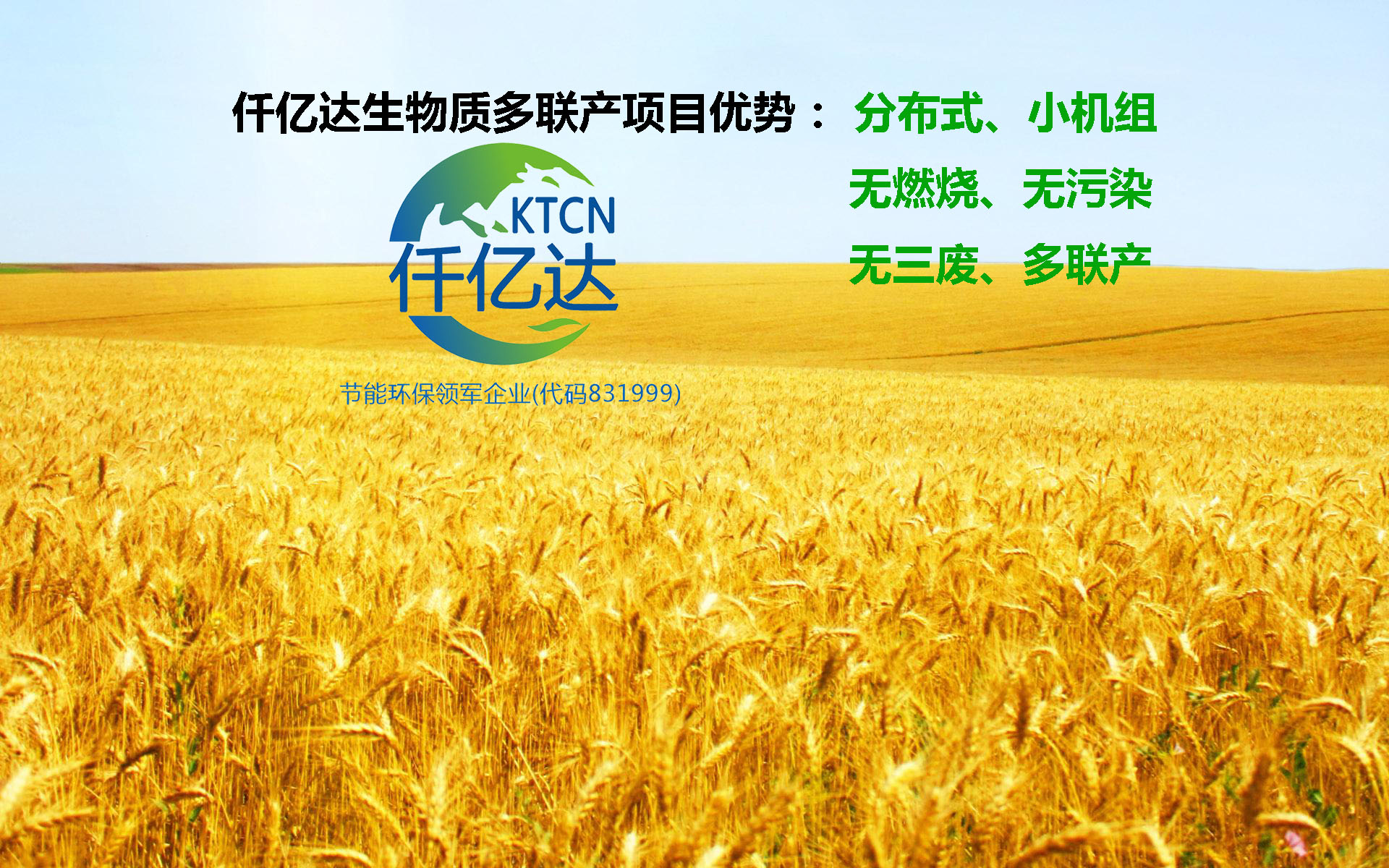 新葡萄8883官网AMG集团生物质多联产项目投资